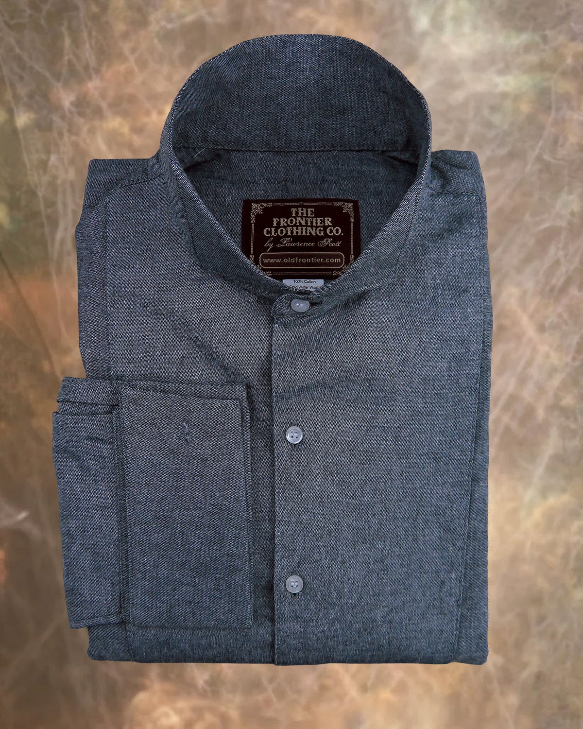 Grey Heather Men's Tuxedo Shirt