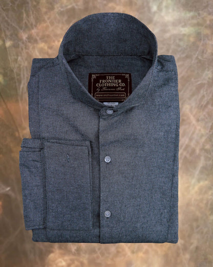 Grey Heather Men's Tuxedo Shirt