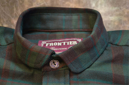 Green and Brown Plaid Men's Dakota Shirt
