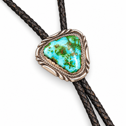 The Turquoise Outlaw Bolo Tie