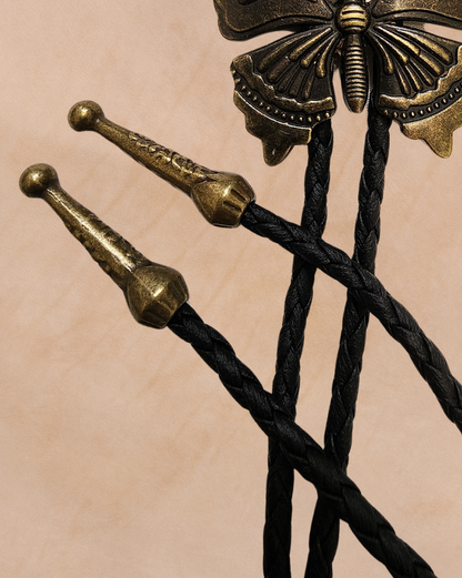 Bolo Tie Western Butterfly