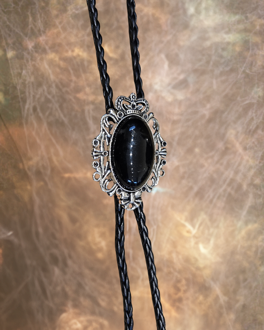 Frontier Bolo Tie, Black Victorian