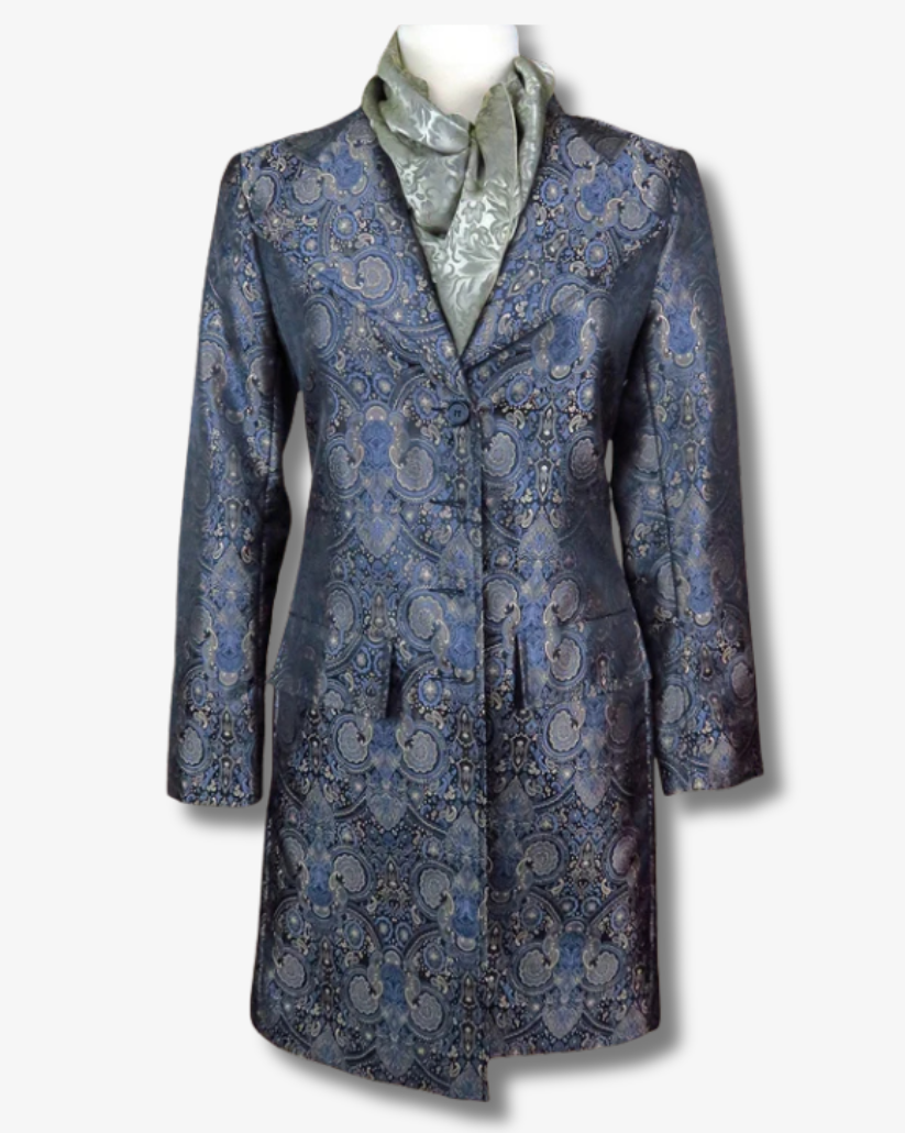 Gunmetal Brocade | Coats | Production Registry