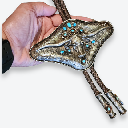 The Longhorn Heritage Bolo Tie
