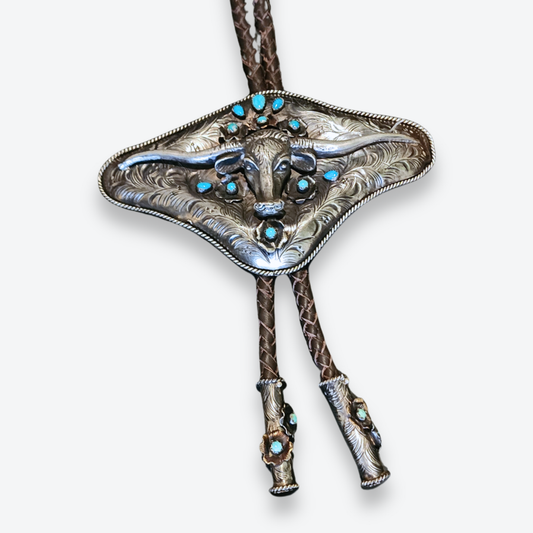 The Longhorn Heritage Bolo Tie