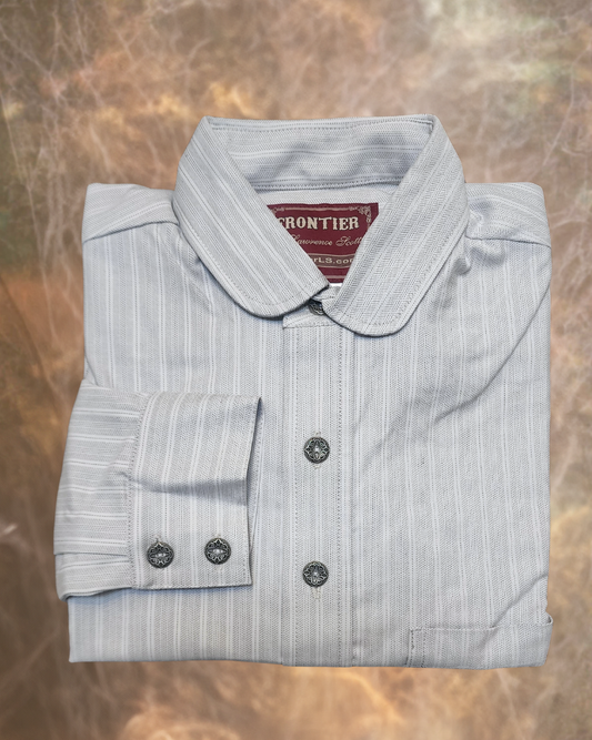 Men’s Dakota Shirt – Silver Spur Chevron