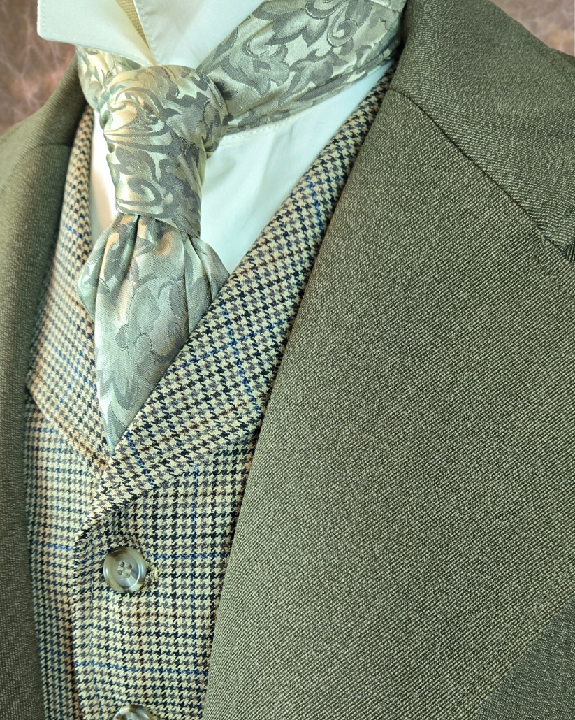 Men's Frock Coat - Earth Brown Twill
