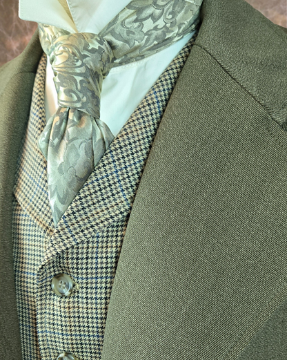Men's Frock Coat - Earth Brown Twill