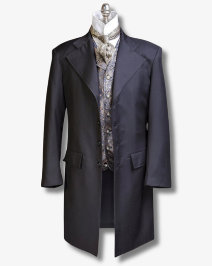 Black Gabardine Wool | Coats | Production Registry