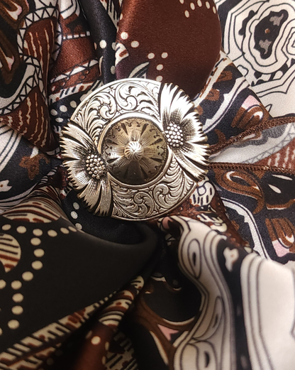 Frontier "Doc Holliday" Heart Scarf Slide – Heritage Western Accessory | Frontier by Lawrence Scott