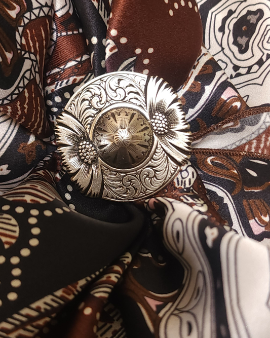 Frontier "Doc Holliday" Heart Scarf Slide – Heritage Western Accessory | Frontier by Lawrence Scott