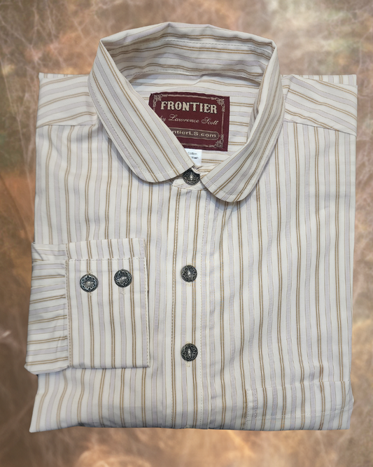 Men’s Dakota Shirt – Purple Brass Stripe