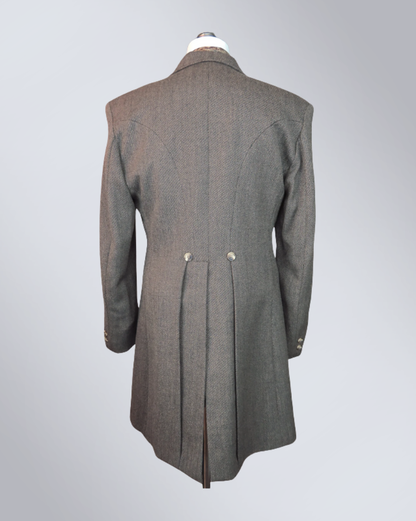 Men's Earth Brown Heavy Twill Frock Coat