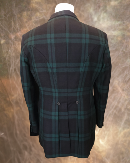 Men's Town Coat - Black Watch Plaid