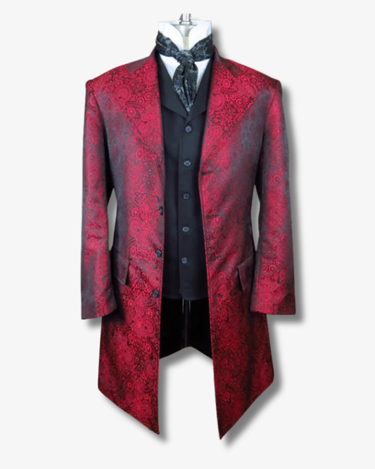 Red Brocade | Coats | Production Registry