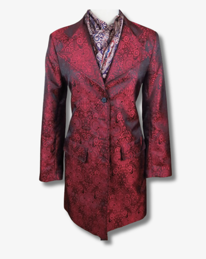 Red Brocade | Coats | Production Registry