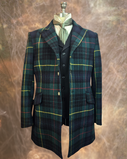 Green & Blue Glen Plaid Town Coat | Men's Western Cut Blazer & Heritage Jacket | Frontier by Lawrence Scott 44 Green & Blue Glen Plaid Town Coat | Men's Western Cut Blazer & Heritage Jacket | Frontier by Lawrence Scott 44