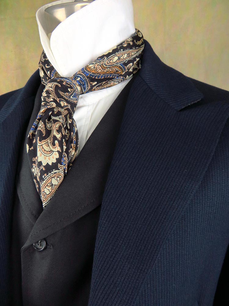 Men's Town Coat - Dark Blue Heavy Cord
