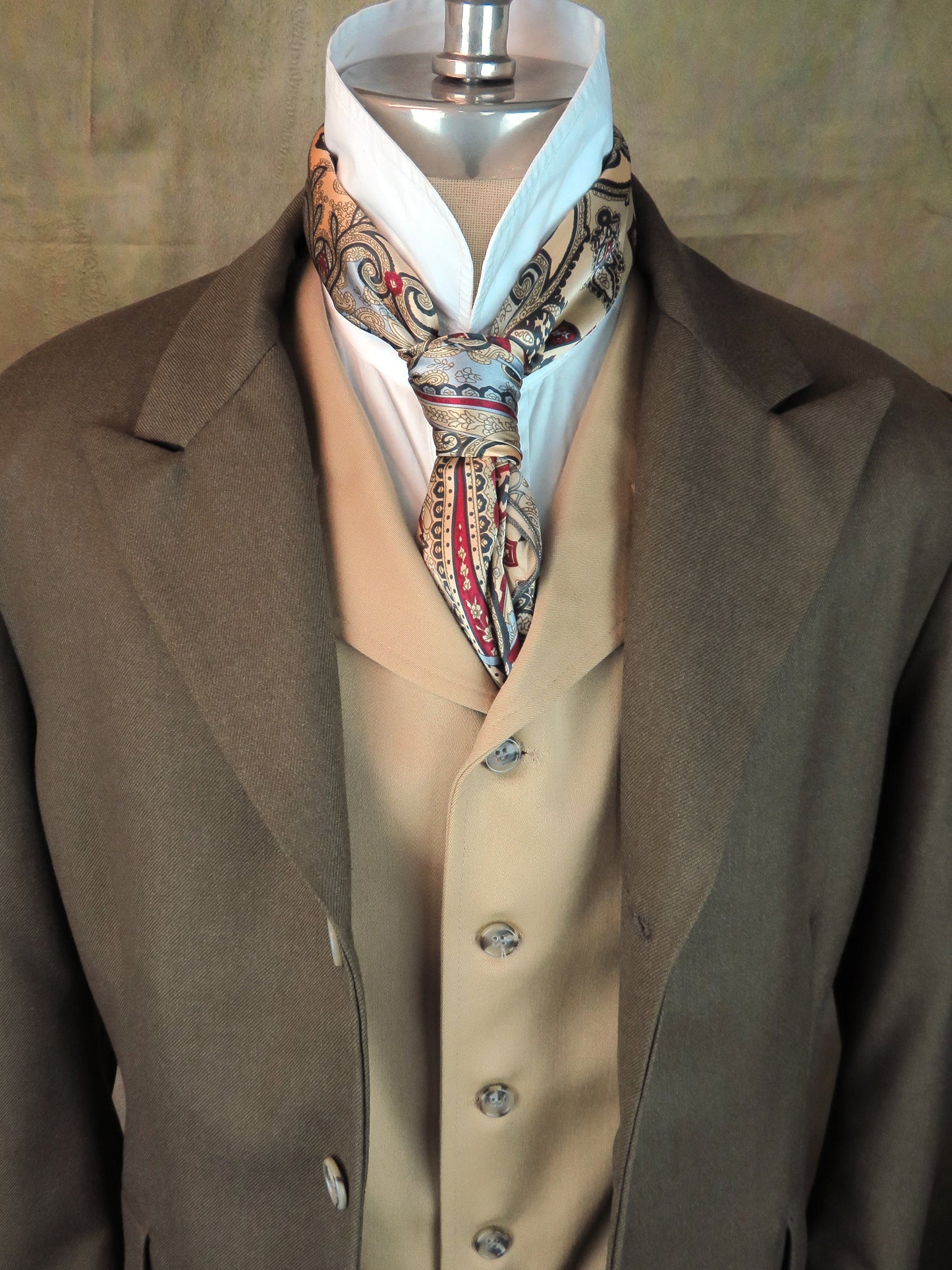 Men's Town Coat - Peanut Brown Twill #4679