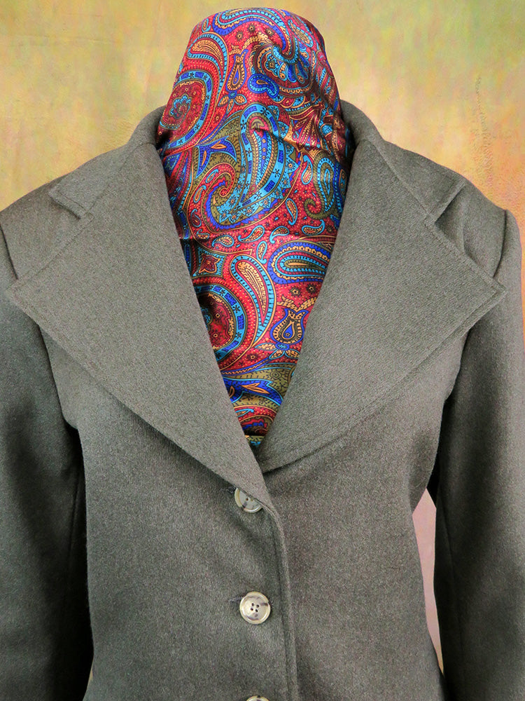 Women's Frock Coat - Olive Green #619