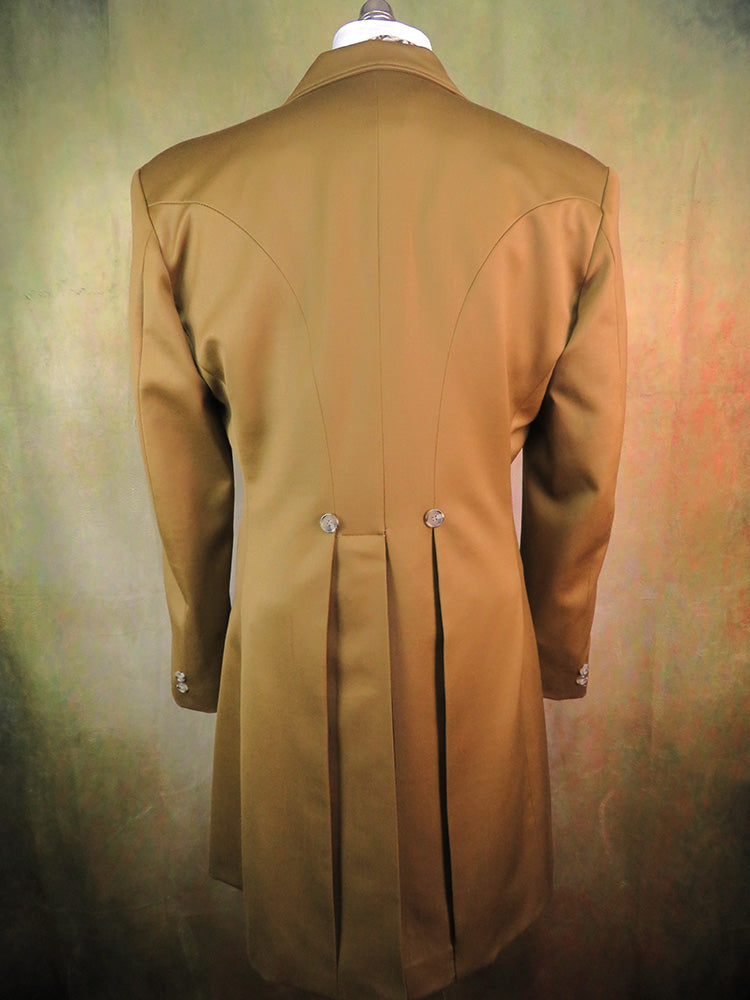 Men's Frock Coat - Golden Tan Worsted #707