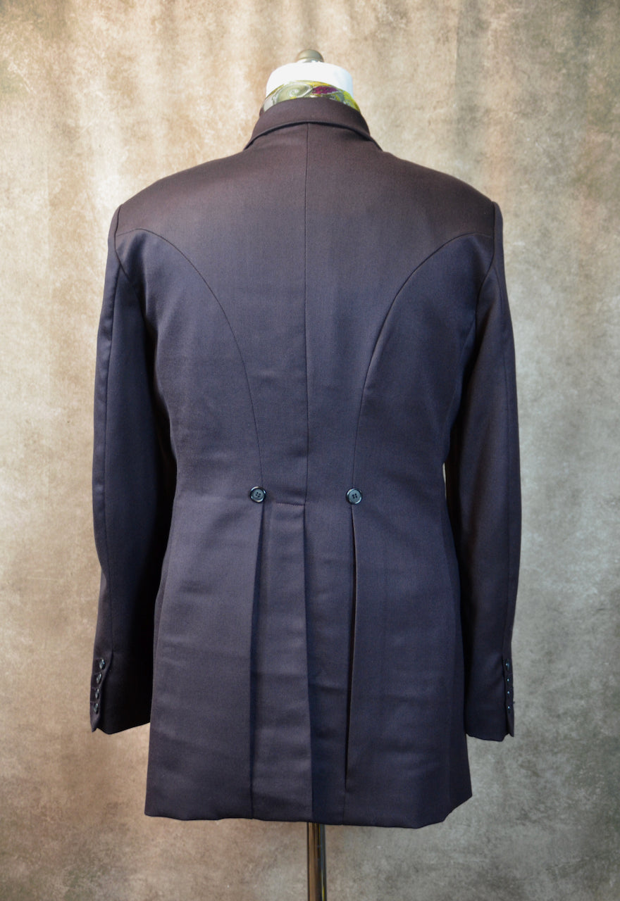 Men's Town Coat - Dark Grape Twill