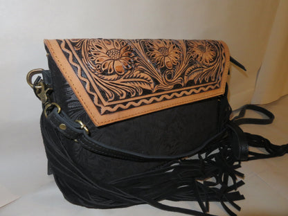 Women's Tooled Leather Purse