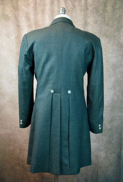 Men's Frock Coat - Green Diamond Limited Fabric #749B