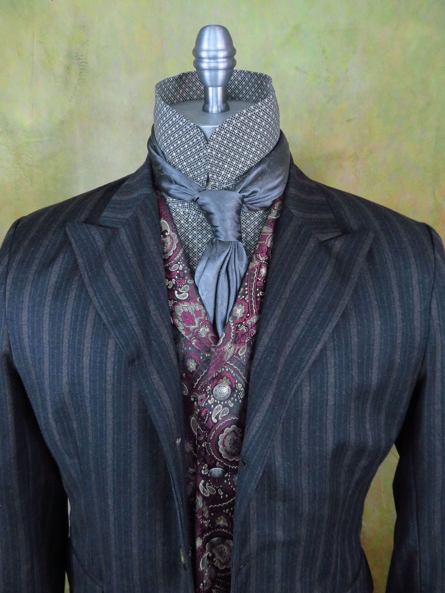 Men's Town Coat - Pinstripe