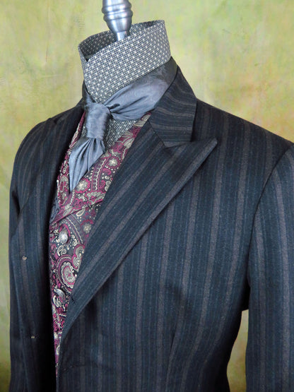 Men's Town Coat - Pinstripe