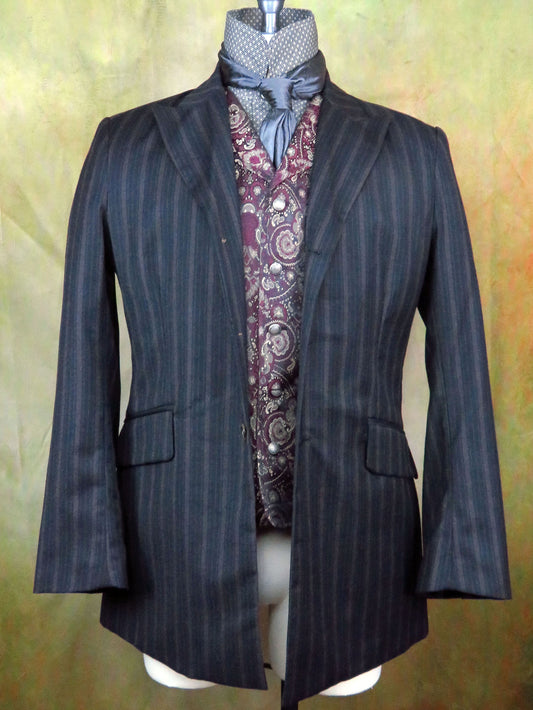 Men's Town Coat - Pinstripe