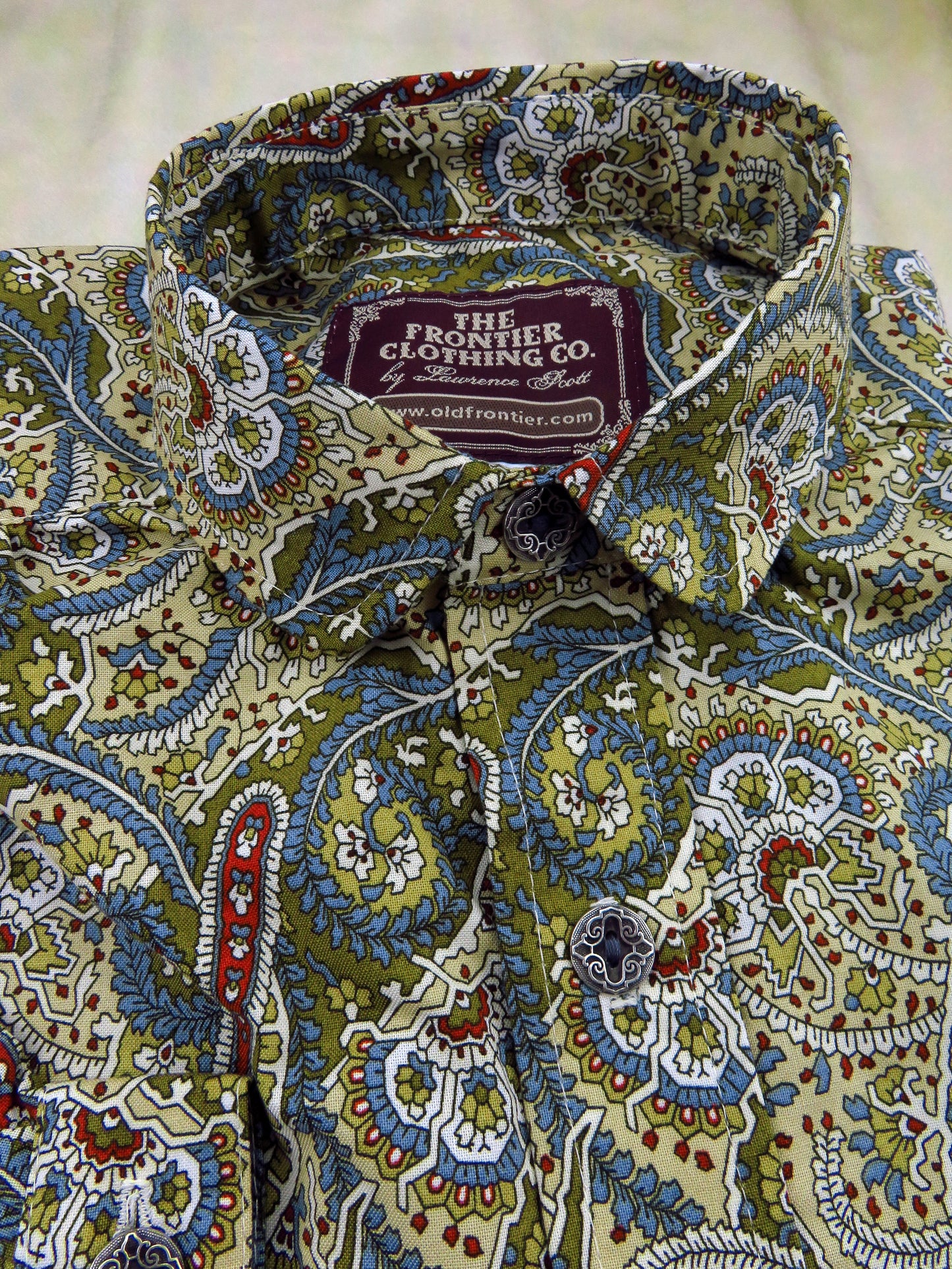 Classic Paisley #5 Men's Victorian Shirt
