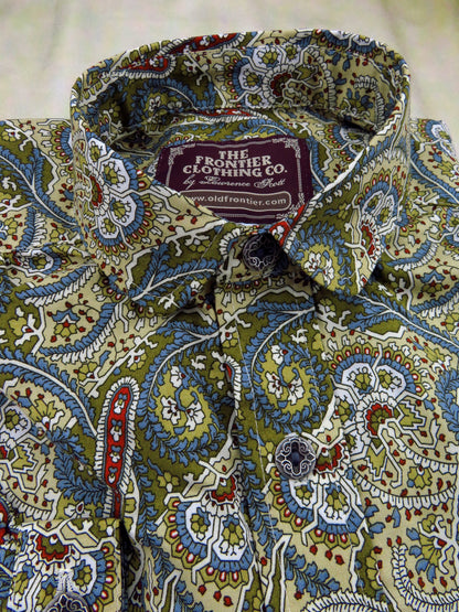Classic Paisley #5 Men's Victorian Shirt