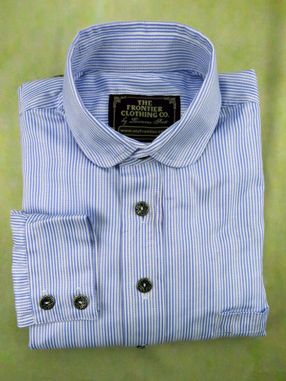 Lavender Pencil Stripe Men's Dakota Shirt