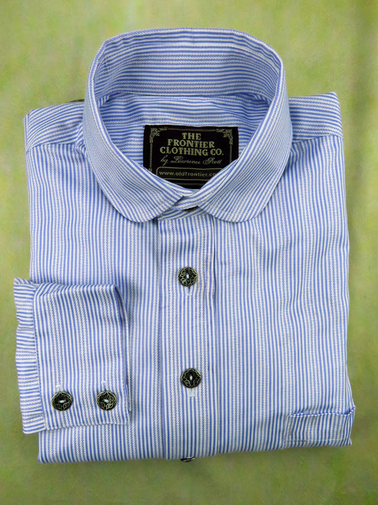 Lavender Pencil Stripe Men's Dakota Shirt