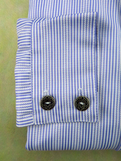 Lavender Pencil Stripe Men's Dakota Shirt
