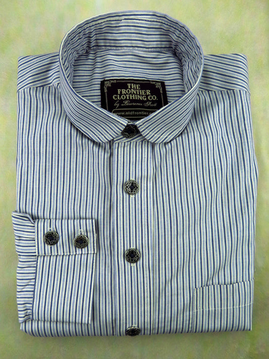 Pale Purple Stripe Men's Dakota Shirt