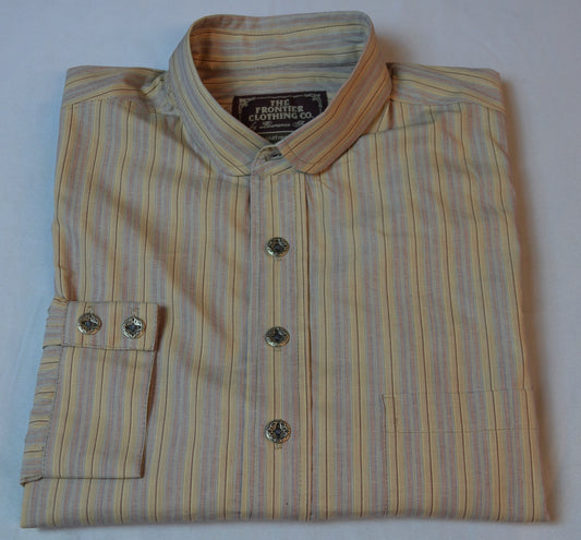 Desert Taupe Stripe Men's Dakota Shirt
