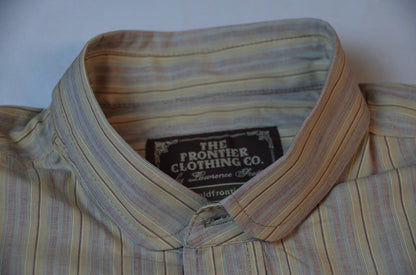Desert Taupe Stripe Men's Dakota Shirt