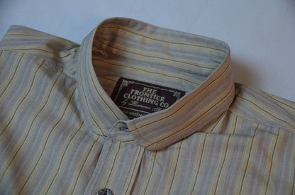 Desert Taupe Stripe Men's Dakota Shirt