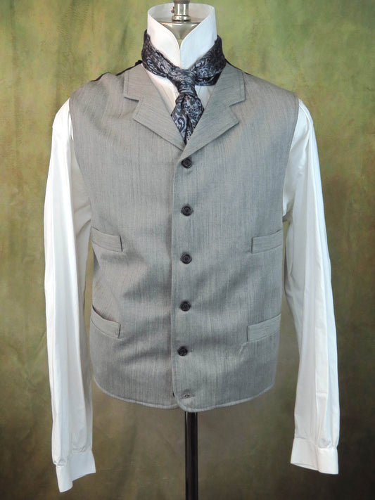 Men's Notch Vest - Iron Grey #767