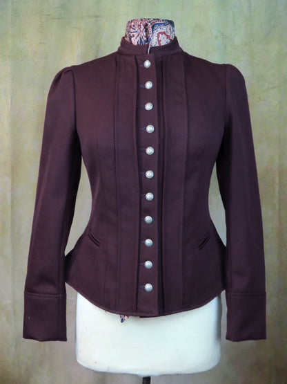 Women's Victoriana Jacket - Merlot Twill 700b