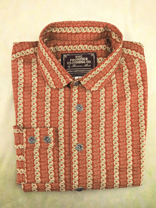 Cinnamon Rope Stripe Men's Dakota Shirt