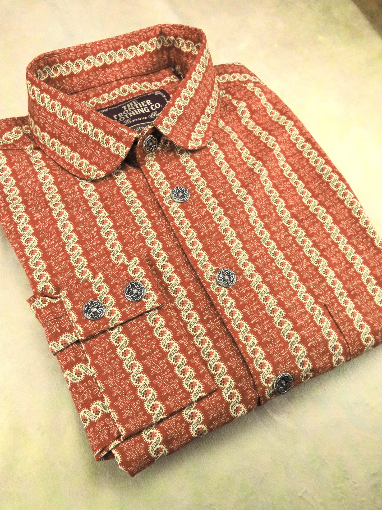 Cinnamon Rope Stripe Men's Dakota Shirt