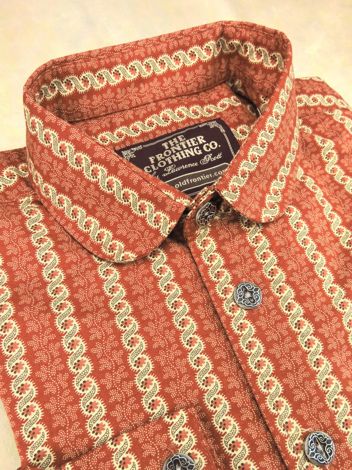 Cinnamon Rope Stripe Men's Dakota Shirt