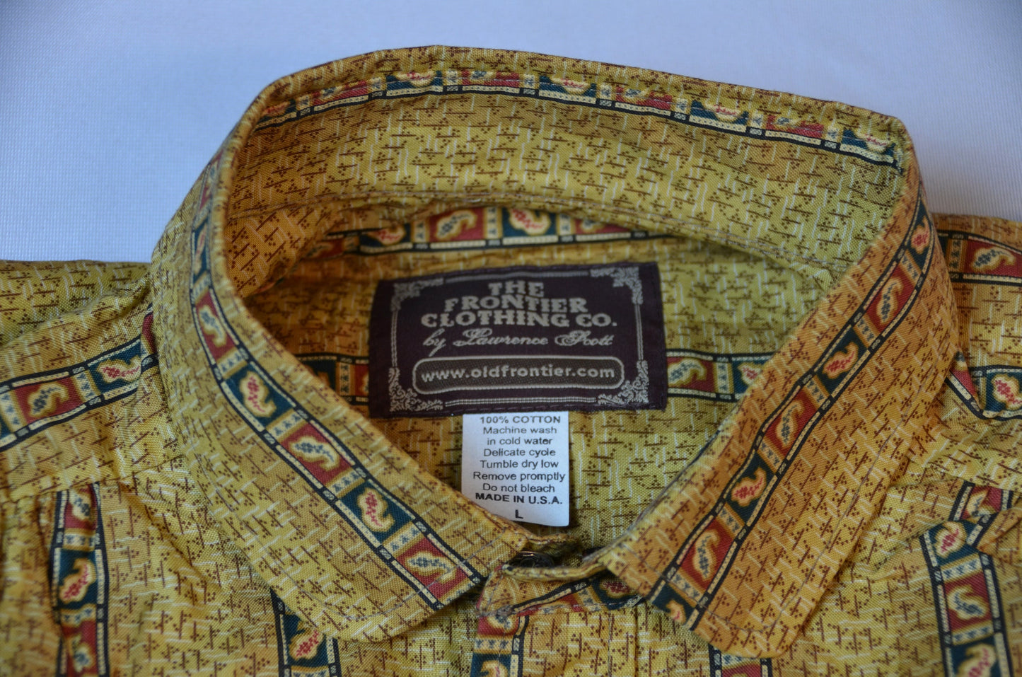 Navajo Stripe Tan Victorian Shirt