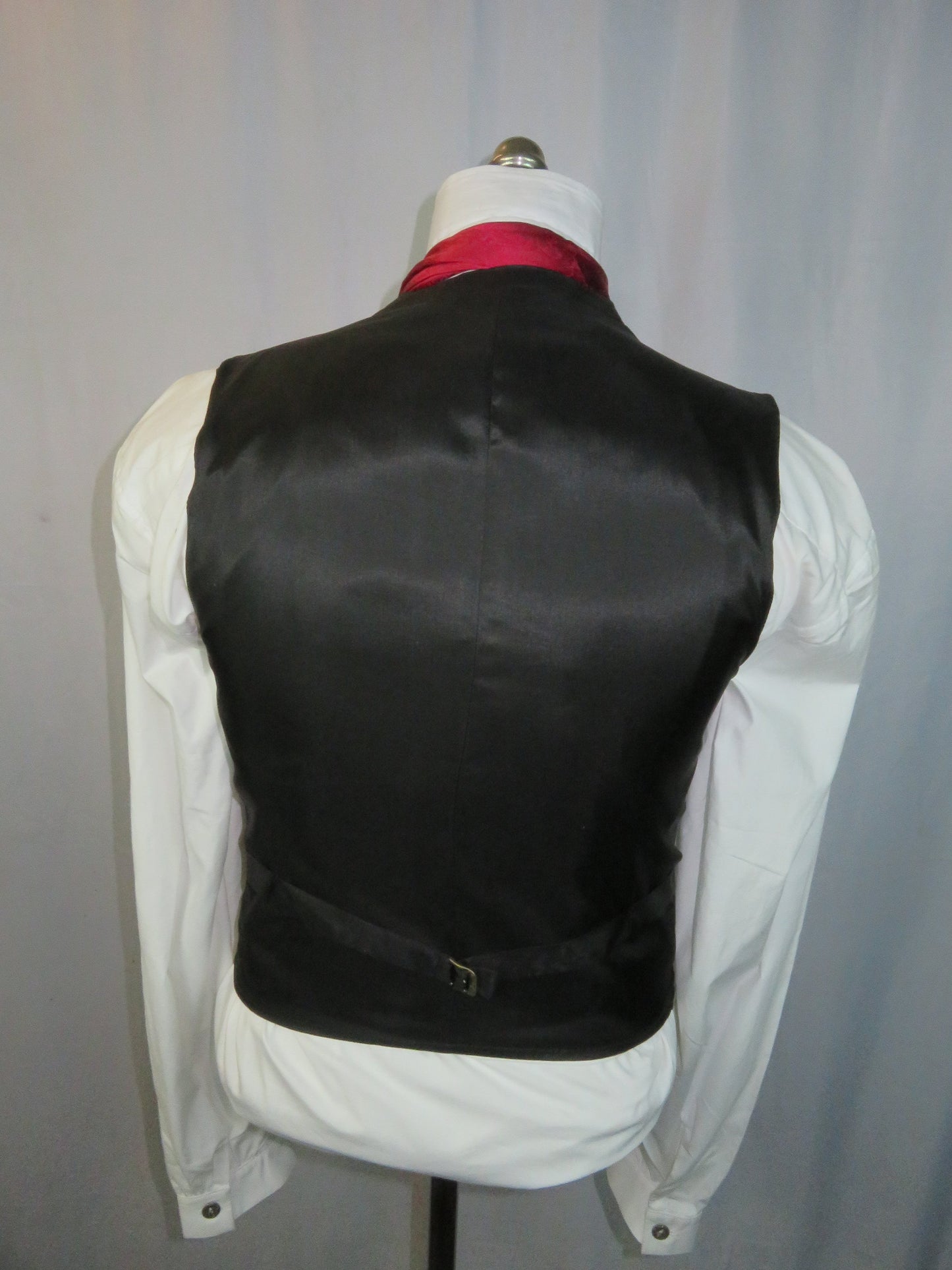 Men's Brocade Vest - Inverse Brown