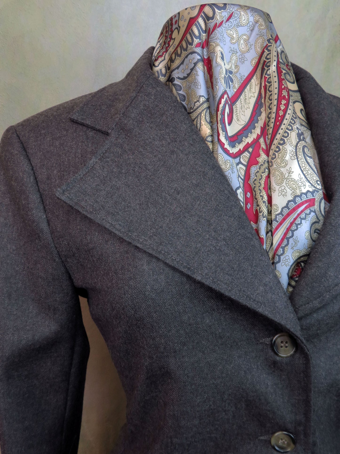 Women's Frock Coat - Dark Brown Tweed #943