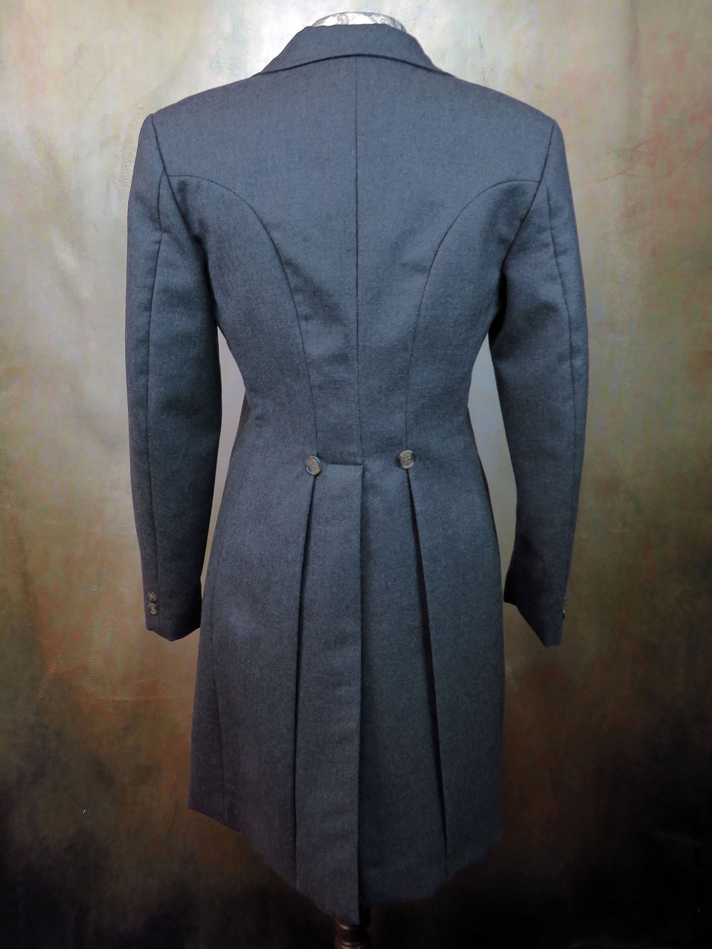Women's Frock Coat - Dark Brown Tweed #943