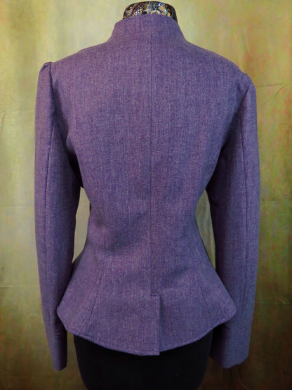 Women's Victoriana Jacket - Orchid Herringbone #897-B